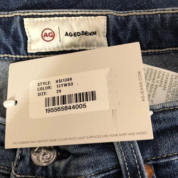 AG Jeggings Ankle Jeans 13 Years Winter Solstice NWT Size 29 - Picture 7 of 10